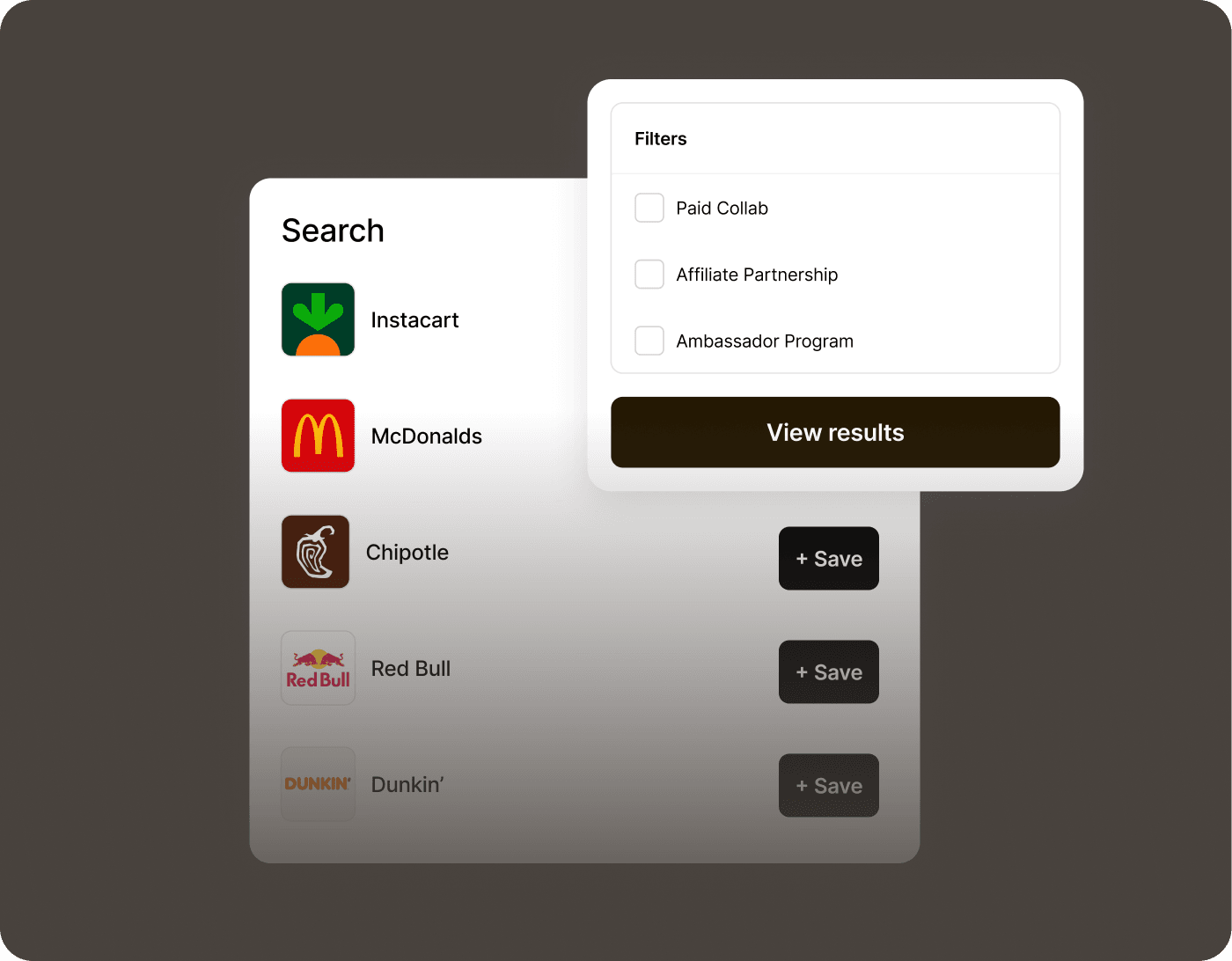 Find the right brands at the right time